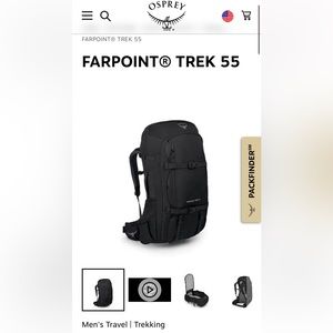 Osprey Farpoint Trek 55
